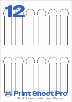 12UP 12UP_25x105.20-LID_Freshness_Seal template for Avery Zweckform
