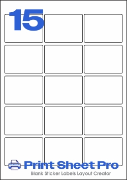 15UP 15UP_64x47-R_Rectangle template for Avery Zweckform