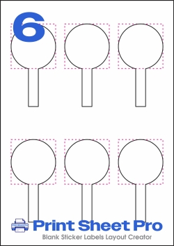 6UP 6UP_55x100.12-LID_Freshness_Seal_2 template for Avery Zweckform