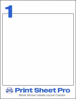 1UP 94108 template for Avery US