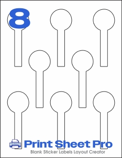8UP 94116 template for Avery US