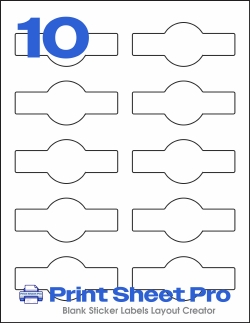 10UP 94122 template for Avery US