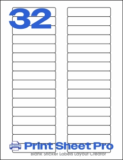 32UP 94214 template for Avery US
