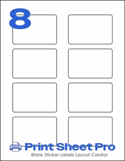 8UP 94237 template for Avery US