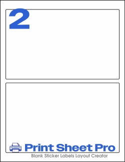 2UP 94255 template for Avery US