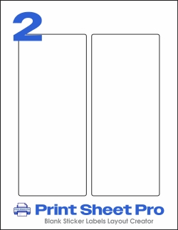 2UP 94260 template for Avery US