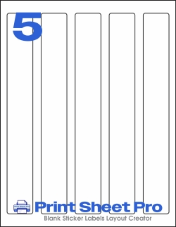 5UP 94262 template for Avery US