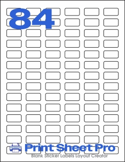 84UP 94270 template for Avery US