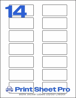 14UP 94284 template for Avery US