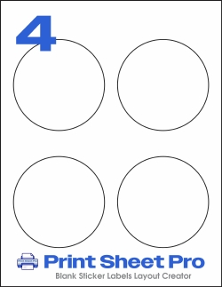 4UP 94514 template for Avery US