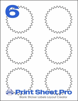 6UP 94609 template for Avery US