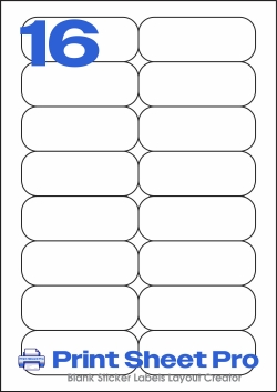 16UP 16UP_89x34_A4-16-rc template for Buy Labels
