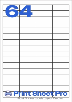 64UP 64UP_48.5x16.9 template for Elephant Brand