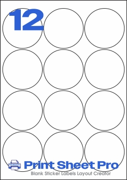 12UP 12UP_66dia_FX1172 template for Flexicom