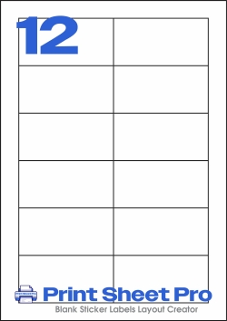 12UP 12UP_88x44_FX1176 template for Flexicom