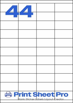 44UP 44UP_52.5_25.4_FX1158 template for Flexicom