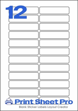 12UP 12UP_80x19_FB24 template for flexilabels