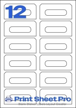 12UP 12UP_88.9x41.9_FCT12 template for flexilabels