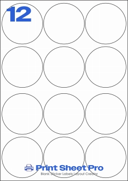 12UP 12UP_95dia_FCX6A3 template for flexilabels