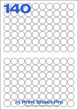 140UP 140UP_25dia_FC70A3 template for flexilabels