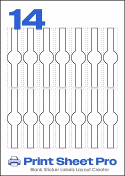 14UP 14UP_24x100_FRX14 template for flexilabels