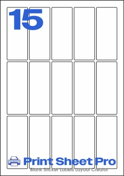 15UP 15UP_35x89_FD15 template for flexilabels
