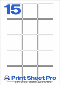 15UP 15UP_52x52_FS15 template for flexilabels