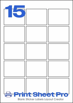 15UP 15UP_60x46_FK15 template for flexilabels