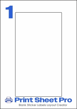 1UP 1UP_127x230_FTT1 template for flexilabels