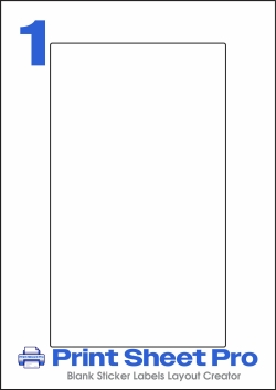 1UP 1UP_134x232_FE1 template for flexilabels