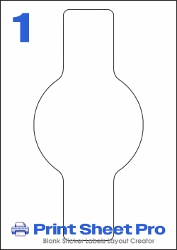 1UP 1UP_198x278_FWTS1 template for flexilabels