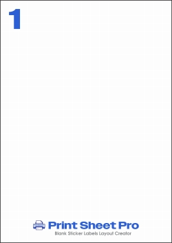 1UP 1UP_420x297_FF1A3 template for flexilabels