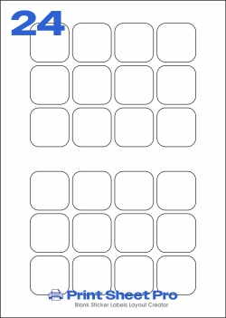 24UP 24UP_55x55_FEX12R3 template for flexilabels