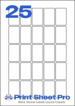 25UP 25UP_30x48_FK25 template for flexilabels