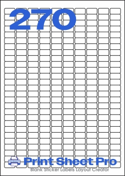 270UP 270UP_17.8x10_FR270 template for flexilabels