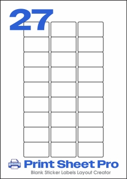 27UP 27UP_42x25_FK27 template for flexilabels