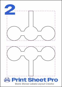 2UP 2UP_163.7x101.5_FUT2_2 template for flexilabels