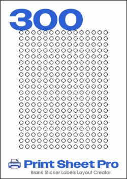 300UP 300UP_6dia_FC300 template for flexilabels
