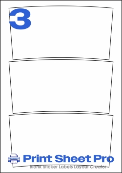 3UP 3UP_180x90_FRX3 template for flexilabels