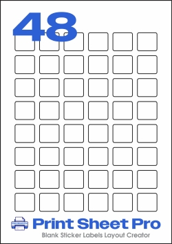 48UP 48UP_24x22_FK48 template for flexilabels