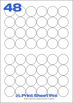 48UP 48UP_45dia_FC24R3 template for flexilabels