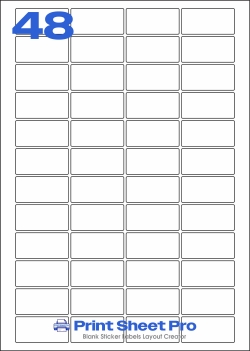 48UP 48UP_68x33_FR48R3 template for flexilabels