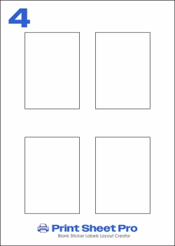 4UP 4UP_140x100_FRE4R3 template for flexilabels