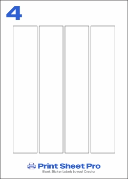 4UP 4UP_320x60_FLRE4R3 template for flexilabels