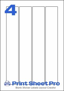 4UP 4UP_40x255_FRQ4 template for flexilabels
