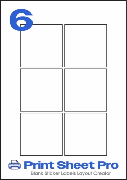 6UP 6UP_70x70_FQE6 template for flexilabels