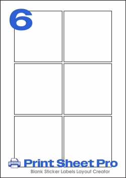 6UP 6UP_80x85_FW6 template for flexilabels