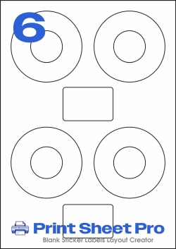 6UP 6UP_85dia_FZCDS6 template for flexilabels