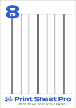 8UP 8UP_21x220_FG8 template for flexilabels
