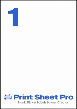 1UP 8494 template for Herma